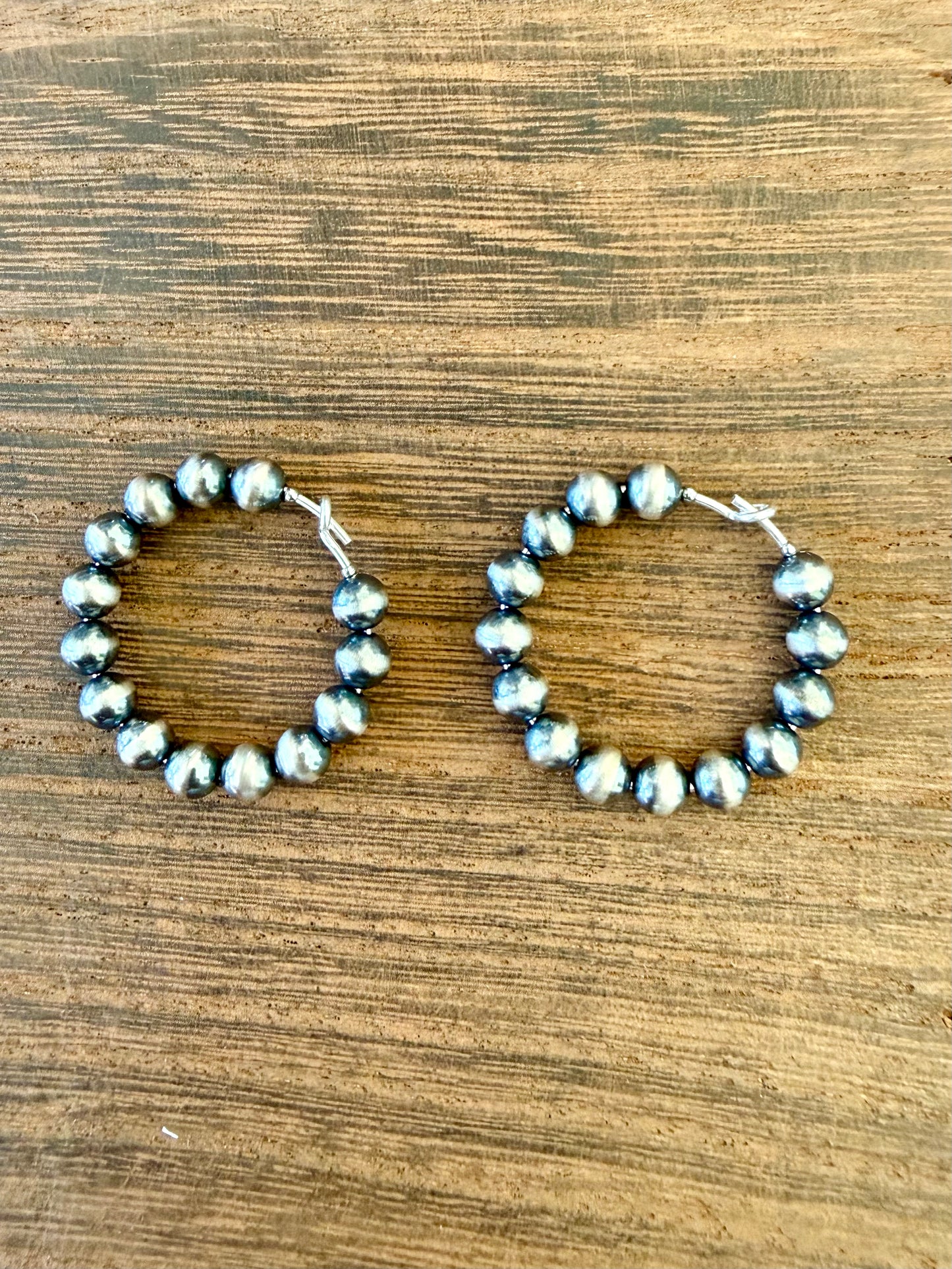 Open Range Pearl Hoops