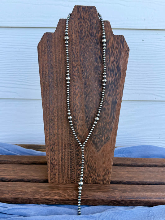 Silver Creek Lariat Necklace