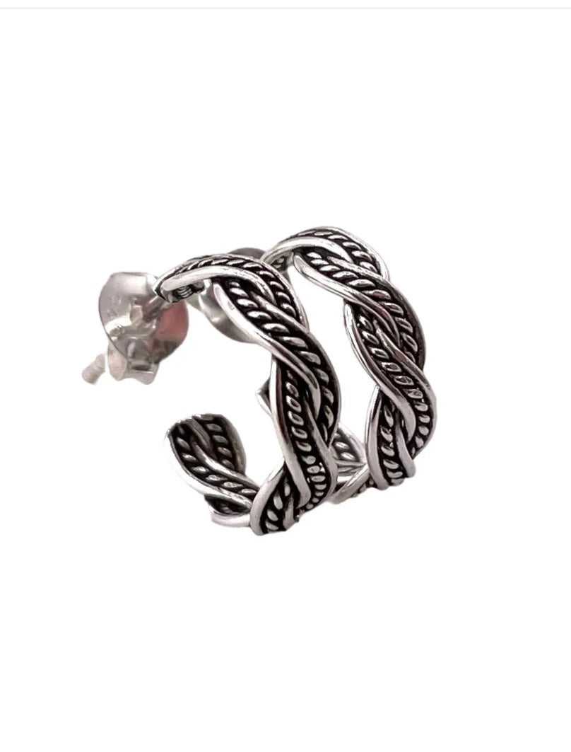 Ranch Rope Earrings